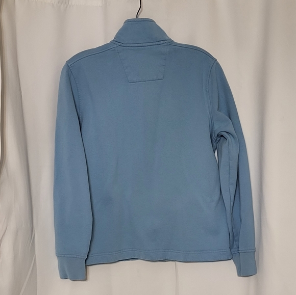 Nautica Men's Light Blue Quarter Zip Pullover Sweater Size Small EUC - Picture 5 of 7